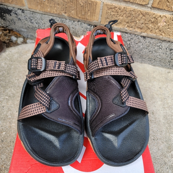 Nike Oneonta Black Brown Sport Trail Sandals Womens 5 - Picture 5 of 12